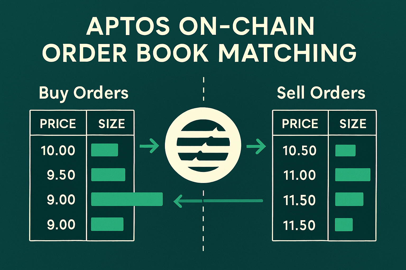 Aptos on-chain order book matching