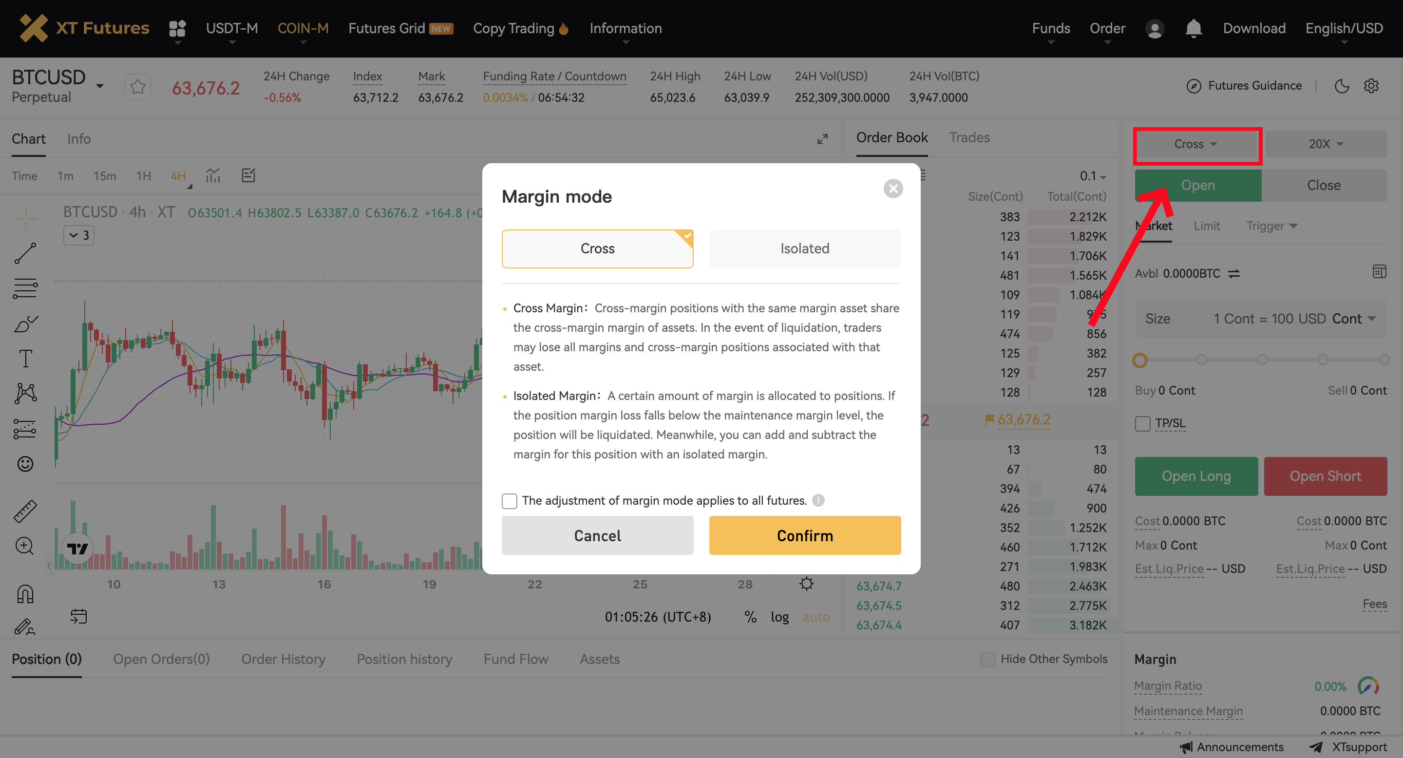 Extended Exchange unified margin system