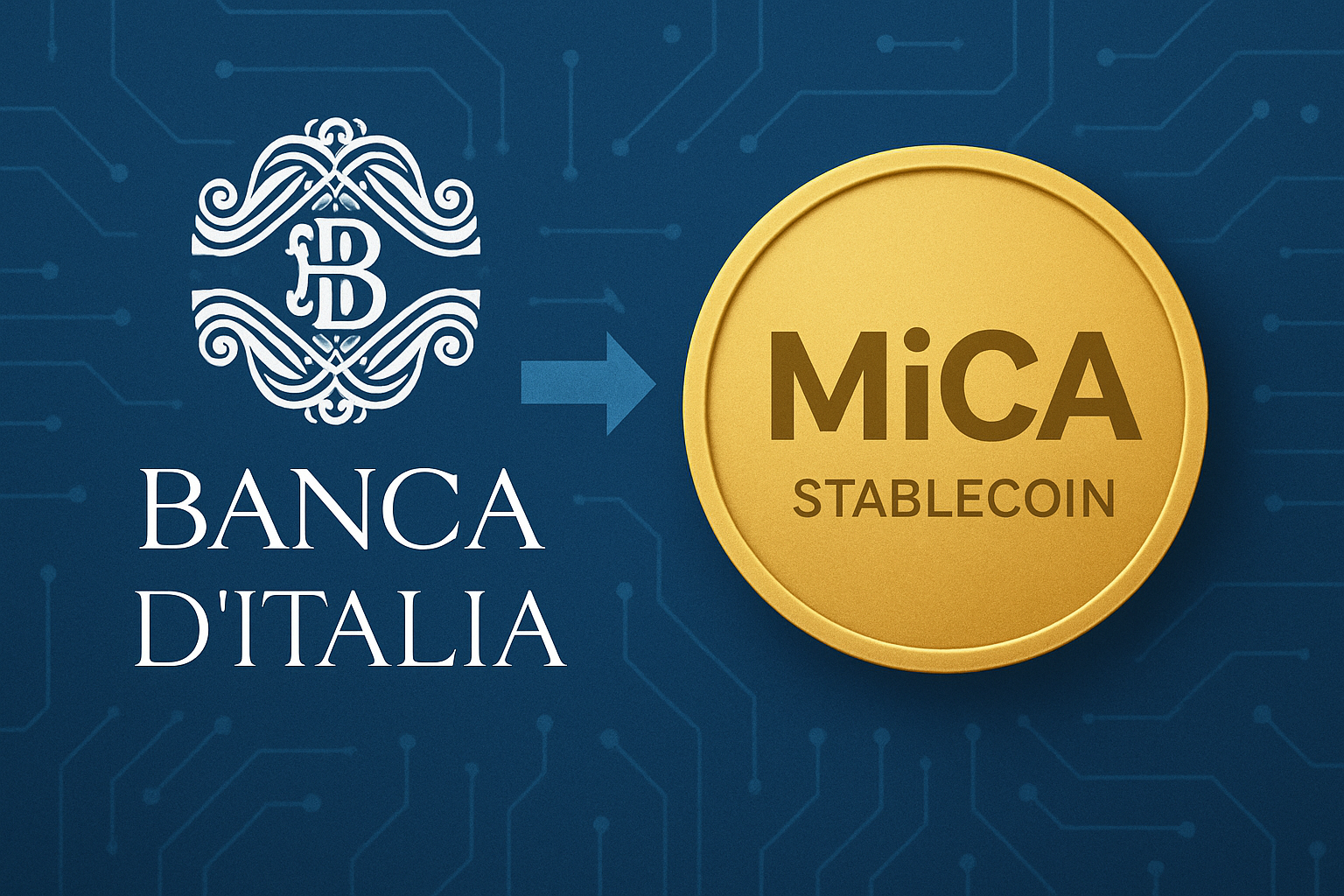 Bank of Italy MiCA stablecoin