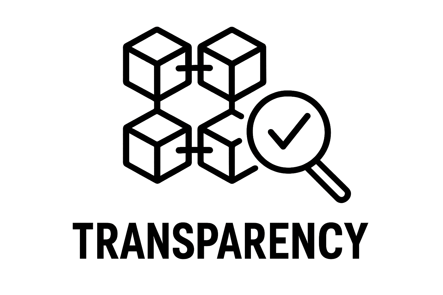 blockchain transparency icon