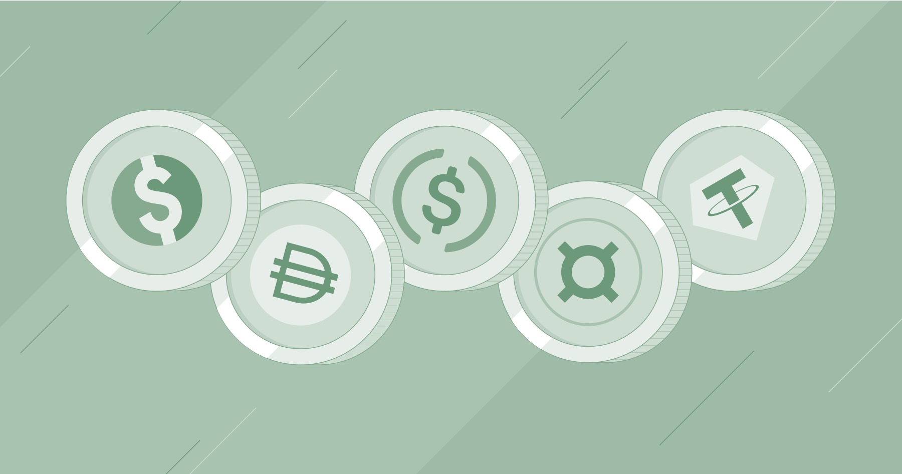 stablecoin dollar peg icon