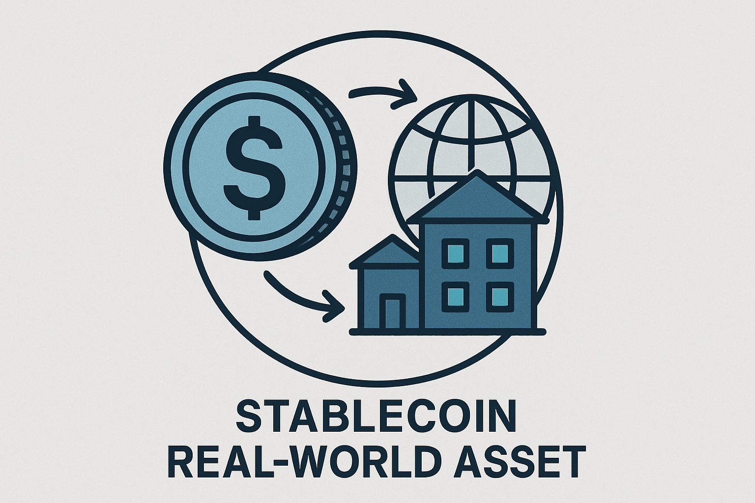 stablecoin real-world asset icon