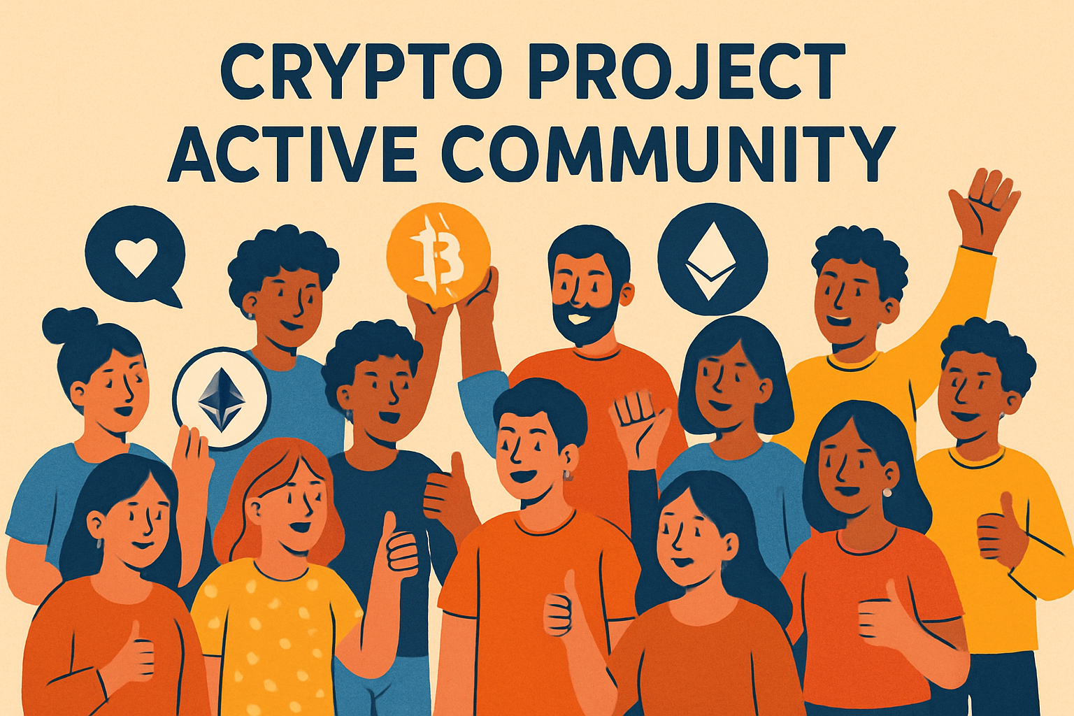crypto project active community