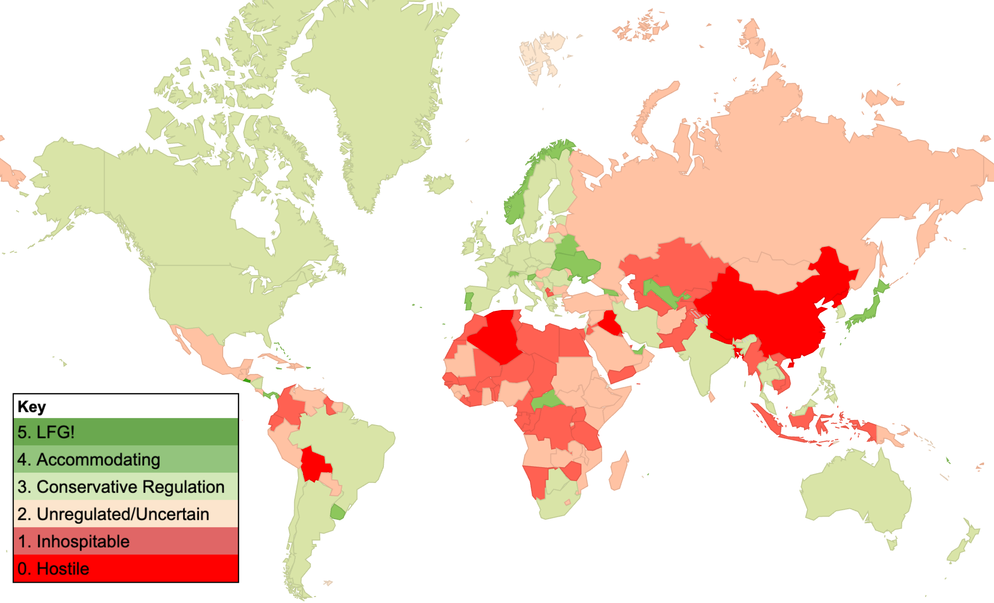 global crypto card acceptance map