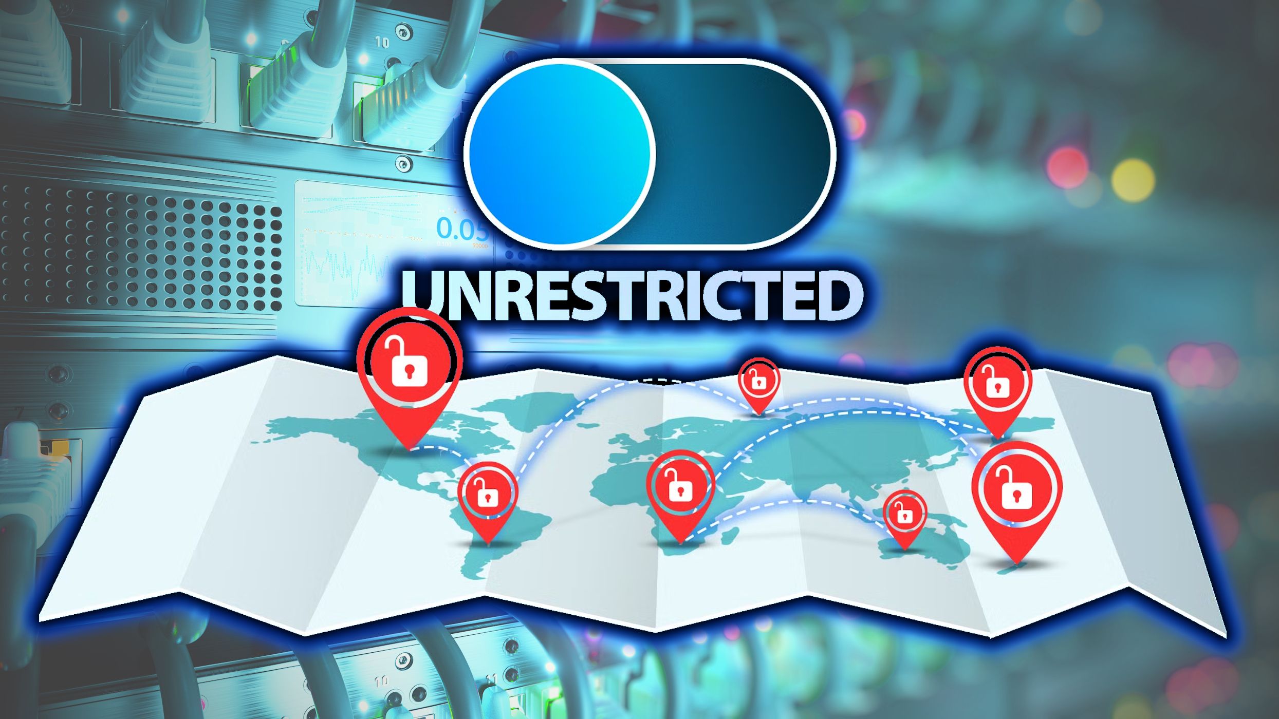geo restricted map icon