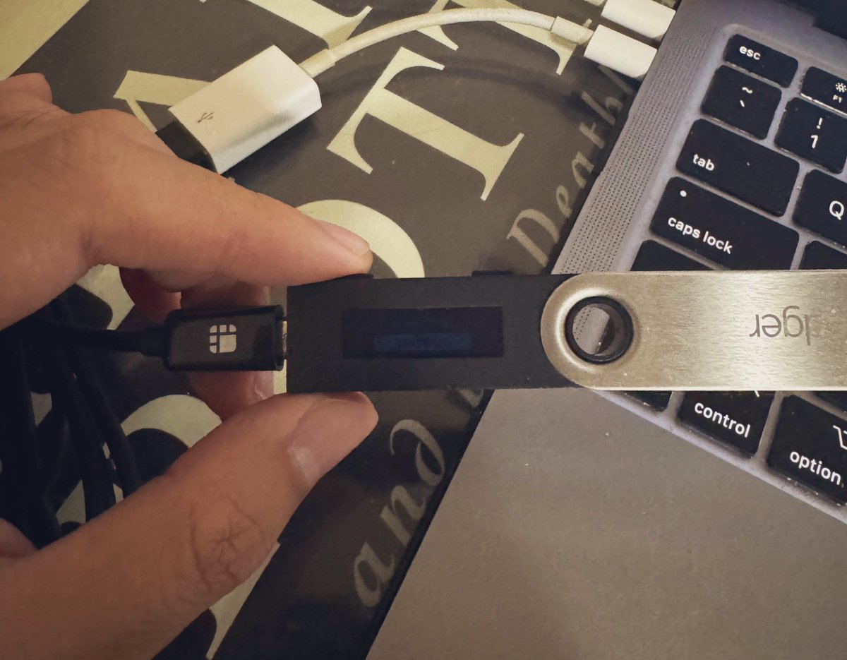 Ledger Nano X hardware wallet