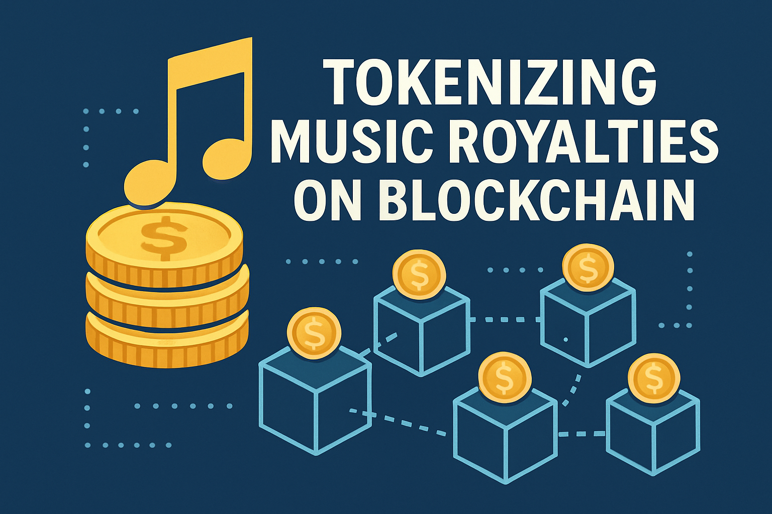 Tokenizing music royalties on blockchain