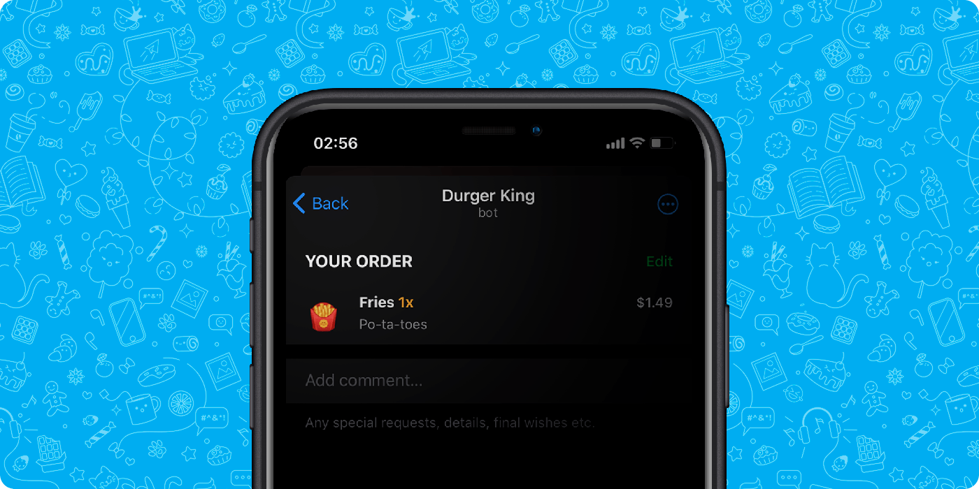 Telegram Mini Apps interface screenshot