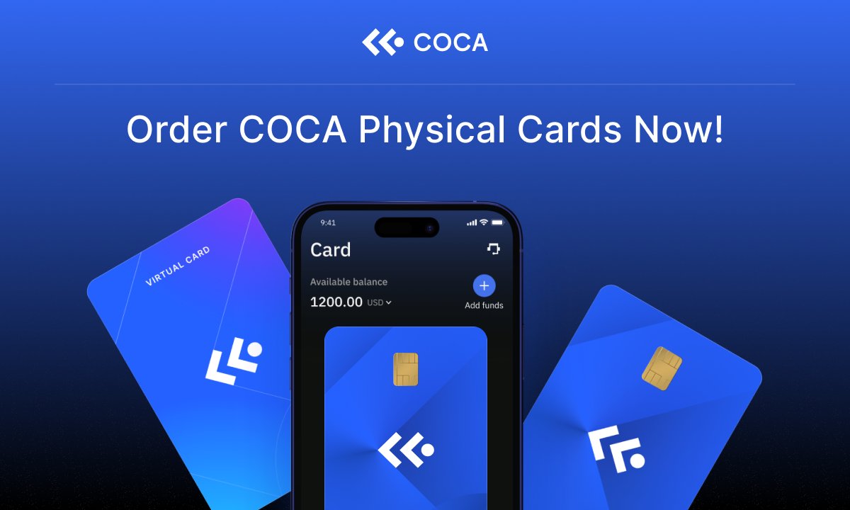 COCA Card crypto debit