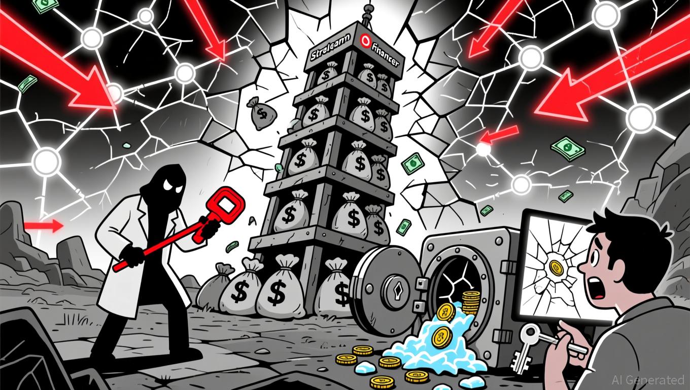 DeFi liquidity shortage over-leverage illustration