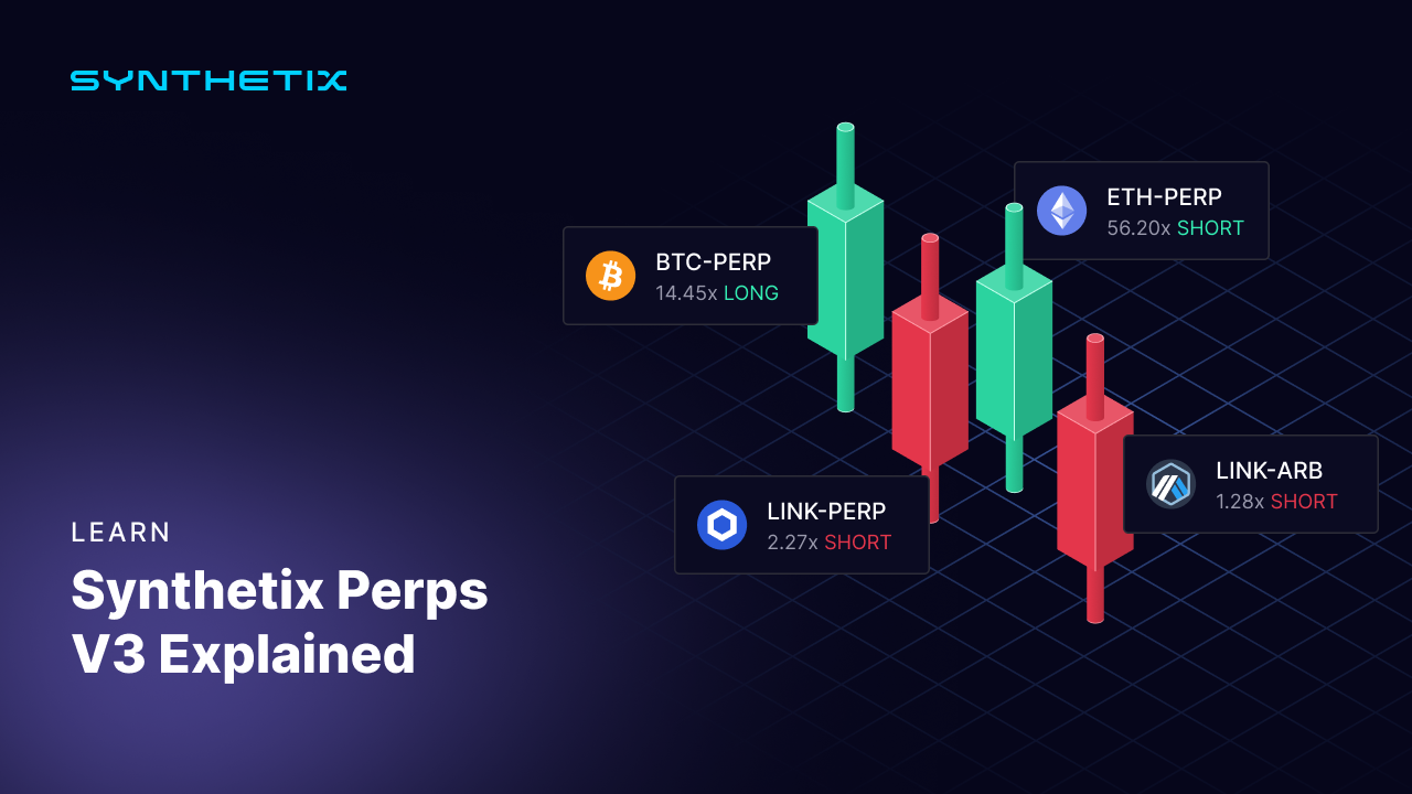 Synthetix Perps V3 platform screenshot