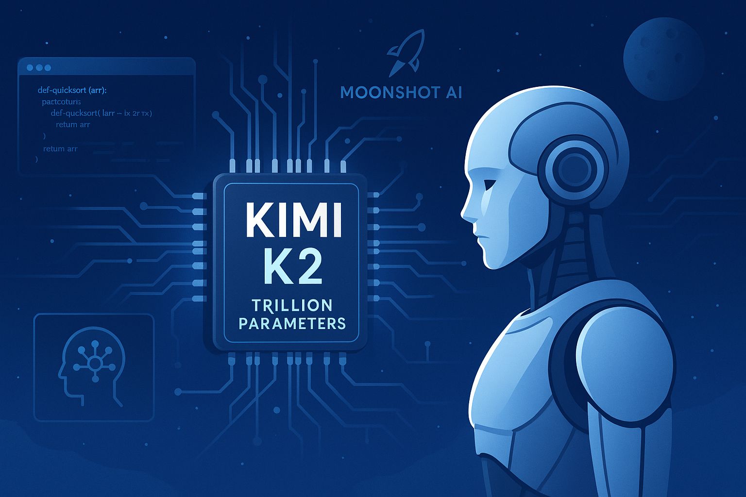 Moonshot AI Kimi k2 logo