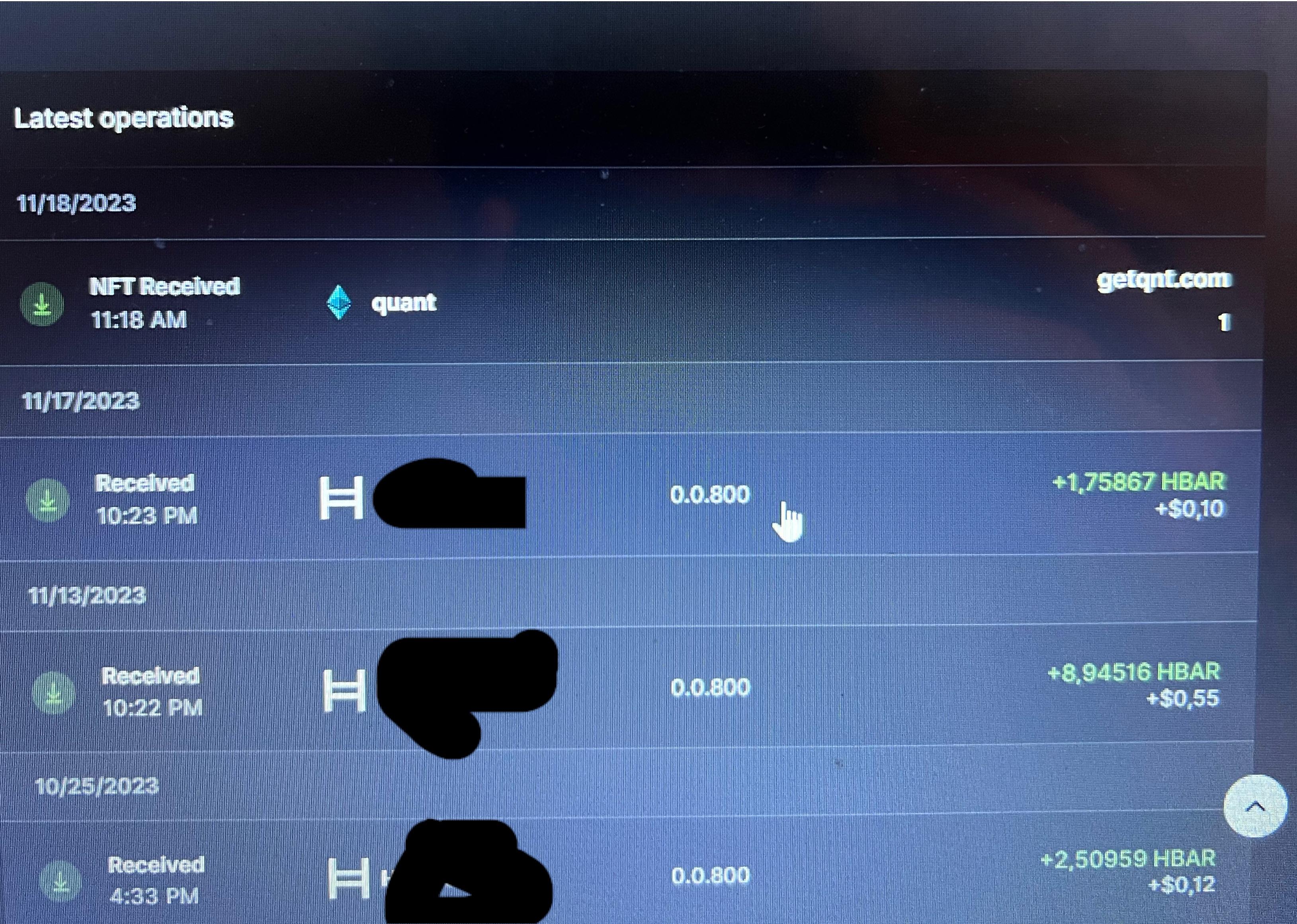 Hedera blockchain fraud-proof rewards NFT