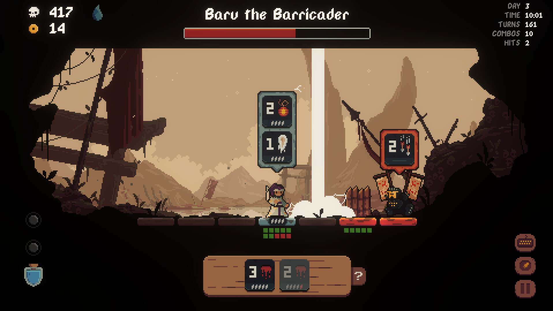 Shogun Showdown gameplay screenshot