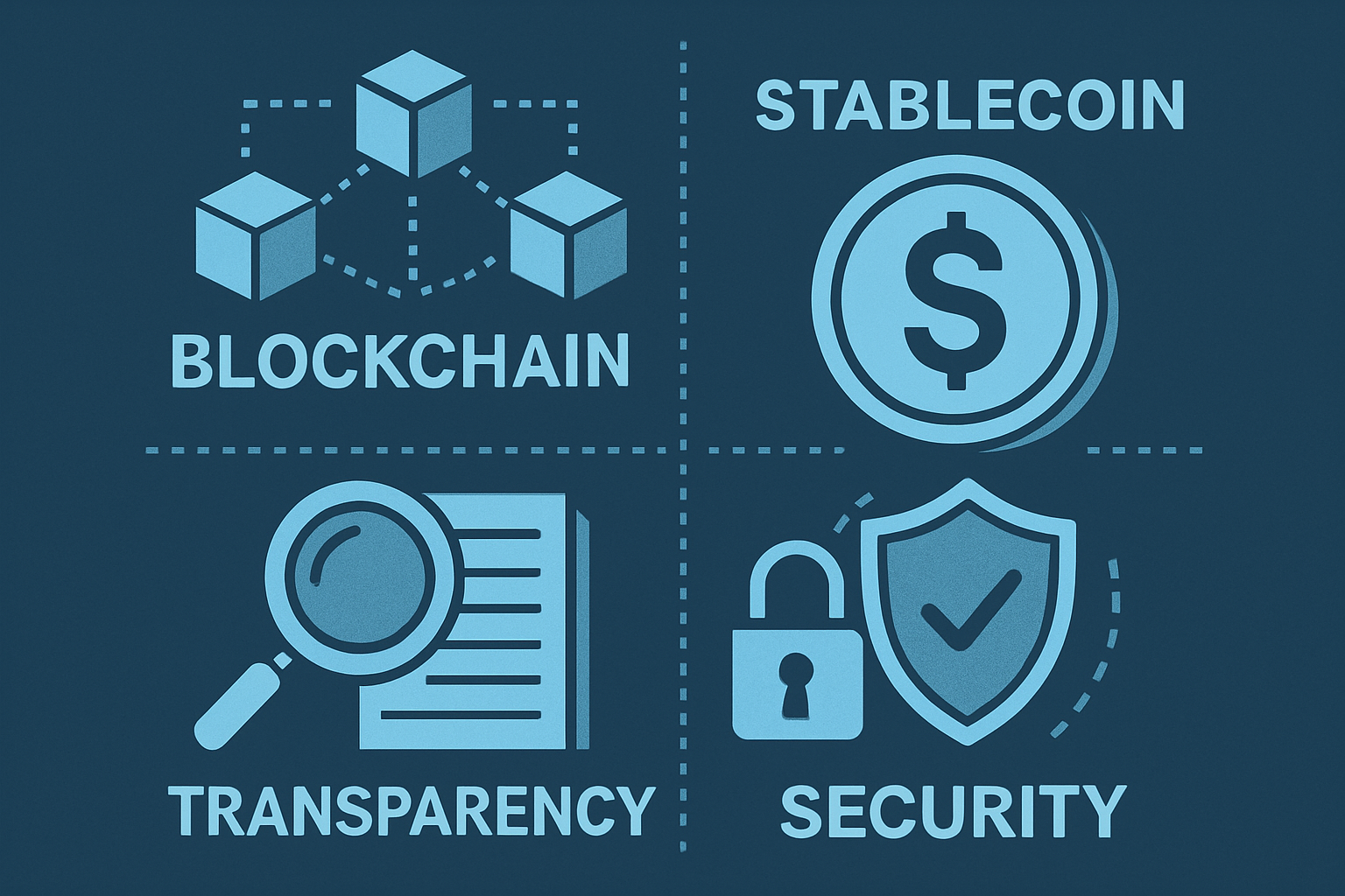 blockchain stablecoin transparency security