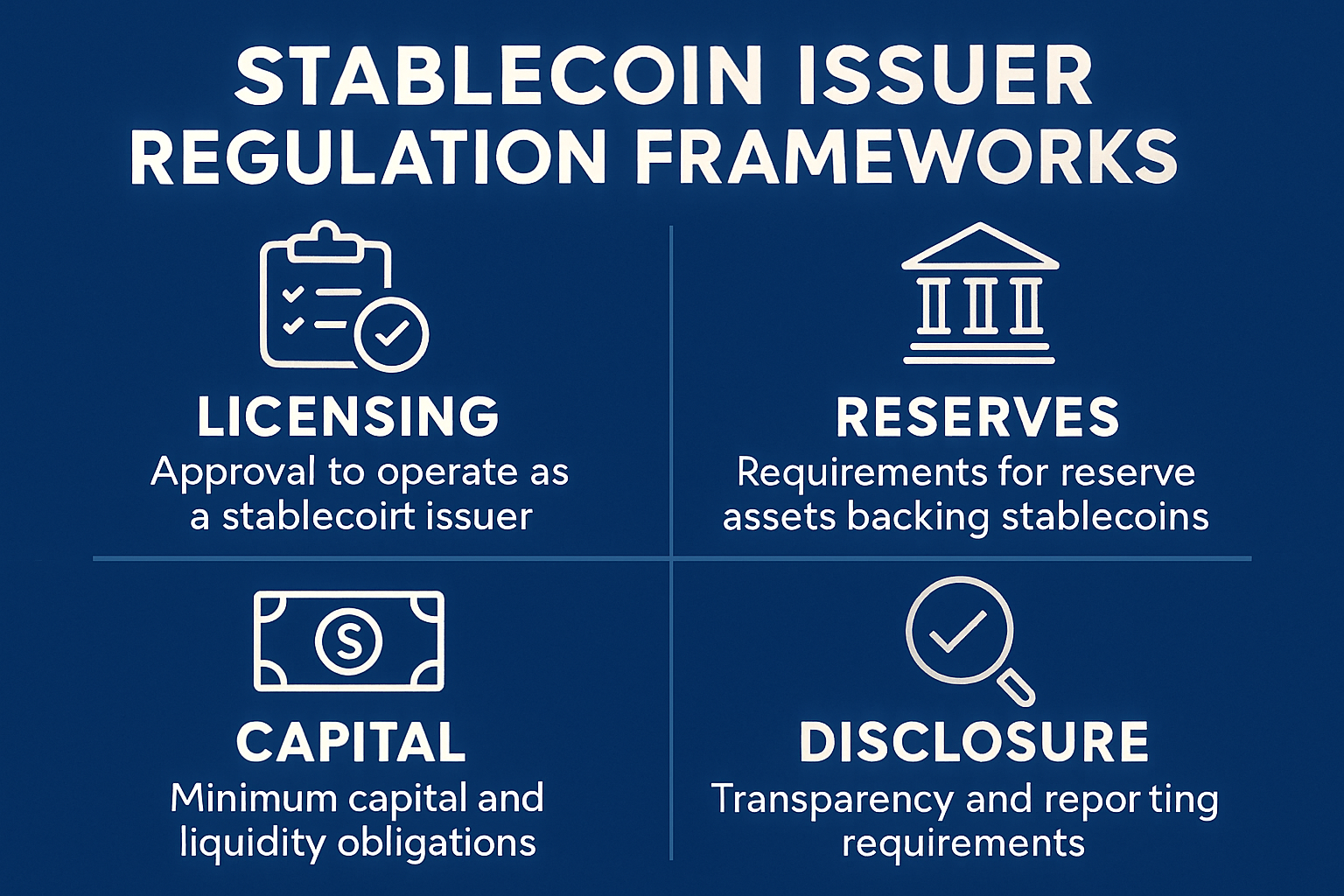 stablecoin issuer regulation frameworks