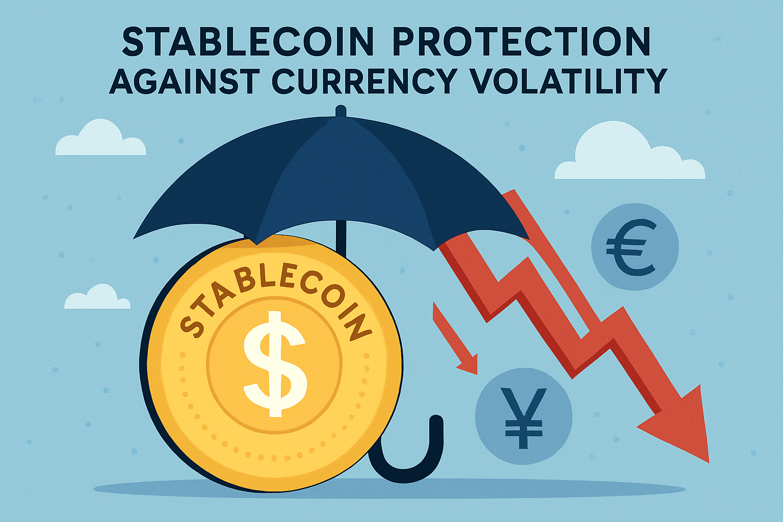 stablecoin protection against currency volatility