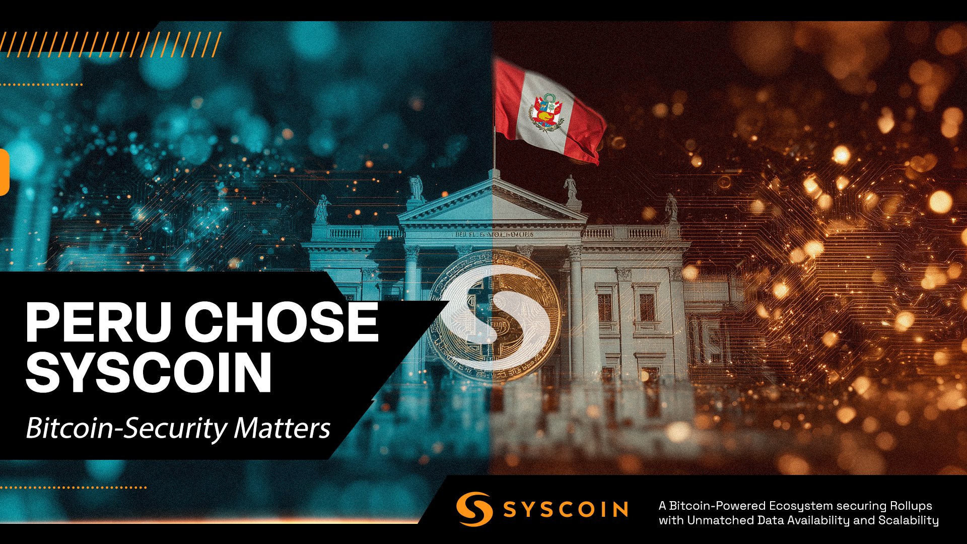 Syscoin blockchain voting security Peru