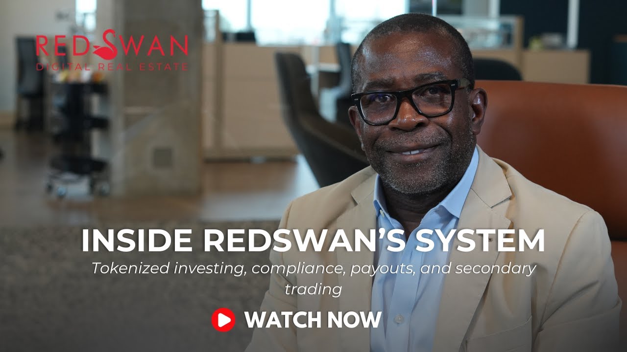 Tokenized property listings on RealT or RedSwan CRE