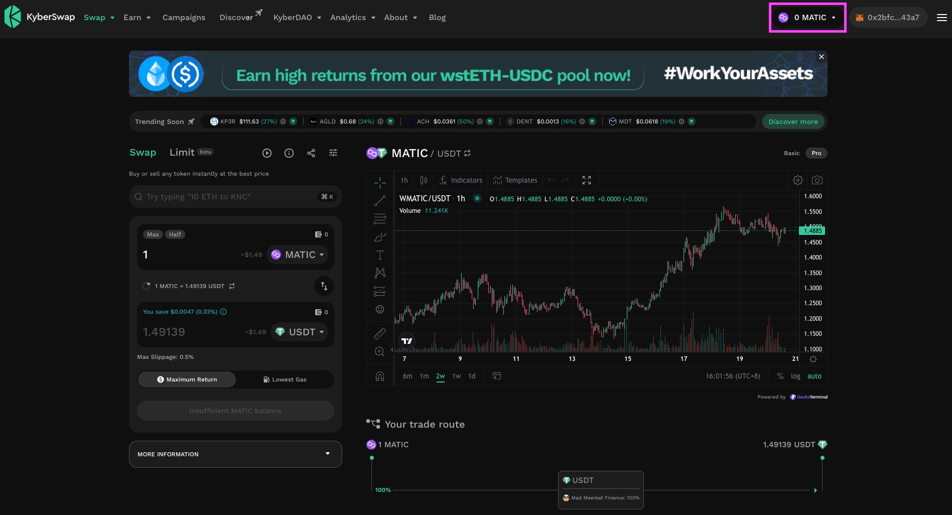 MEV Blocker DeFi rebate interface