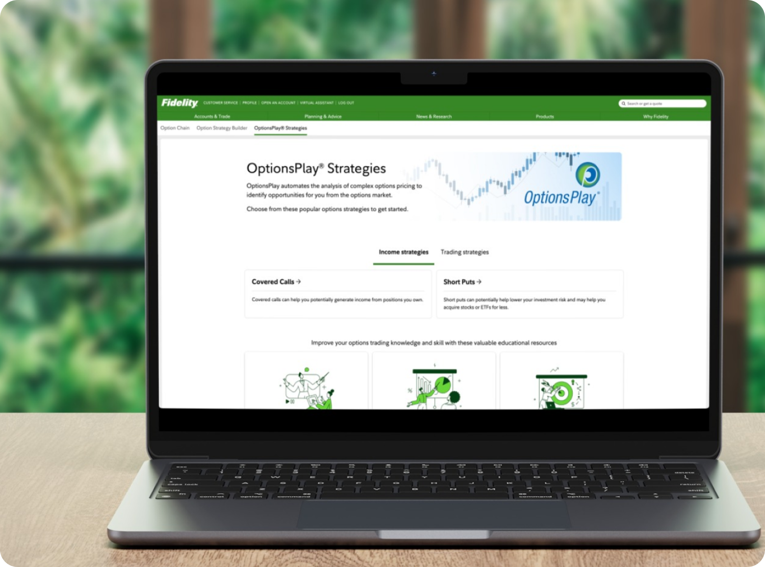Fidelity Investments Bitcoin 401k dashboard screenshot