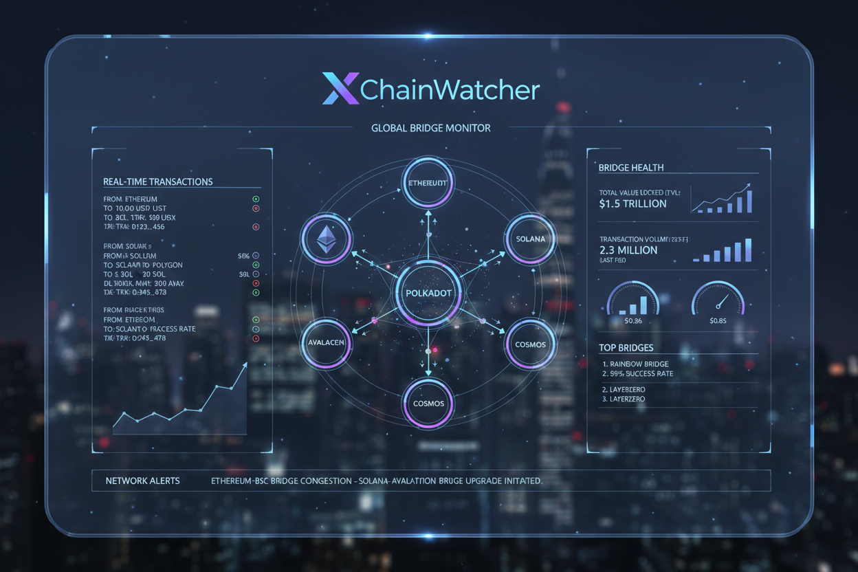 cross-chain bridge scanner dashboard XChainWatcher