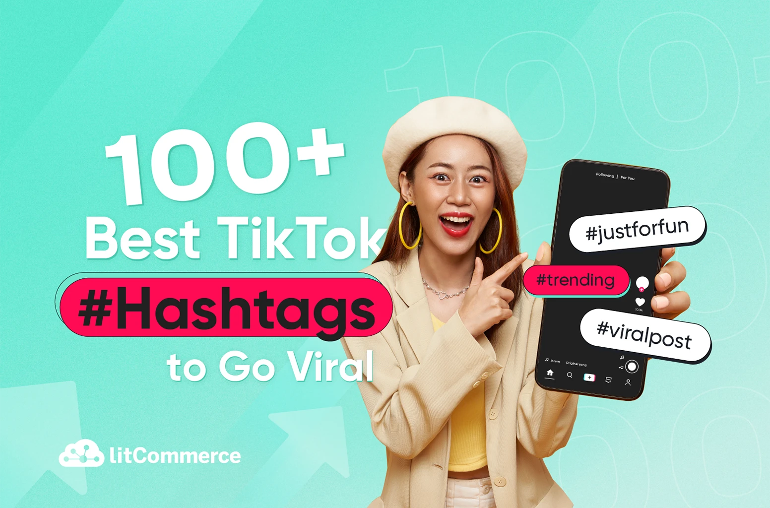 best hashtags for TikTok reposts