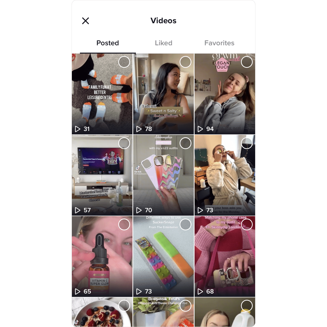 crediting original TikTok creators