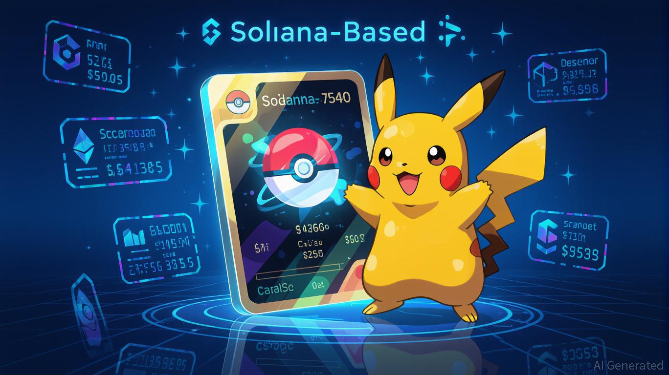 Tokenized Pokémon IP assets on Solana