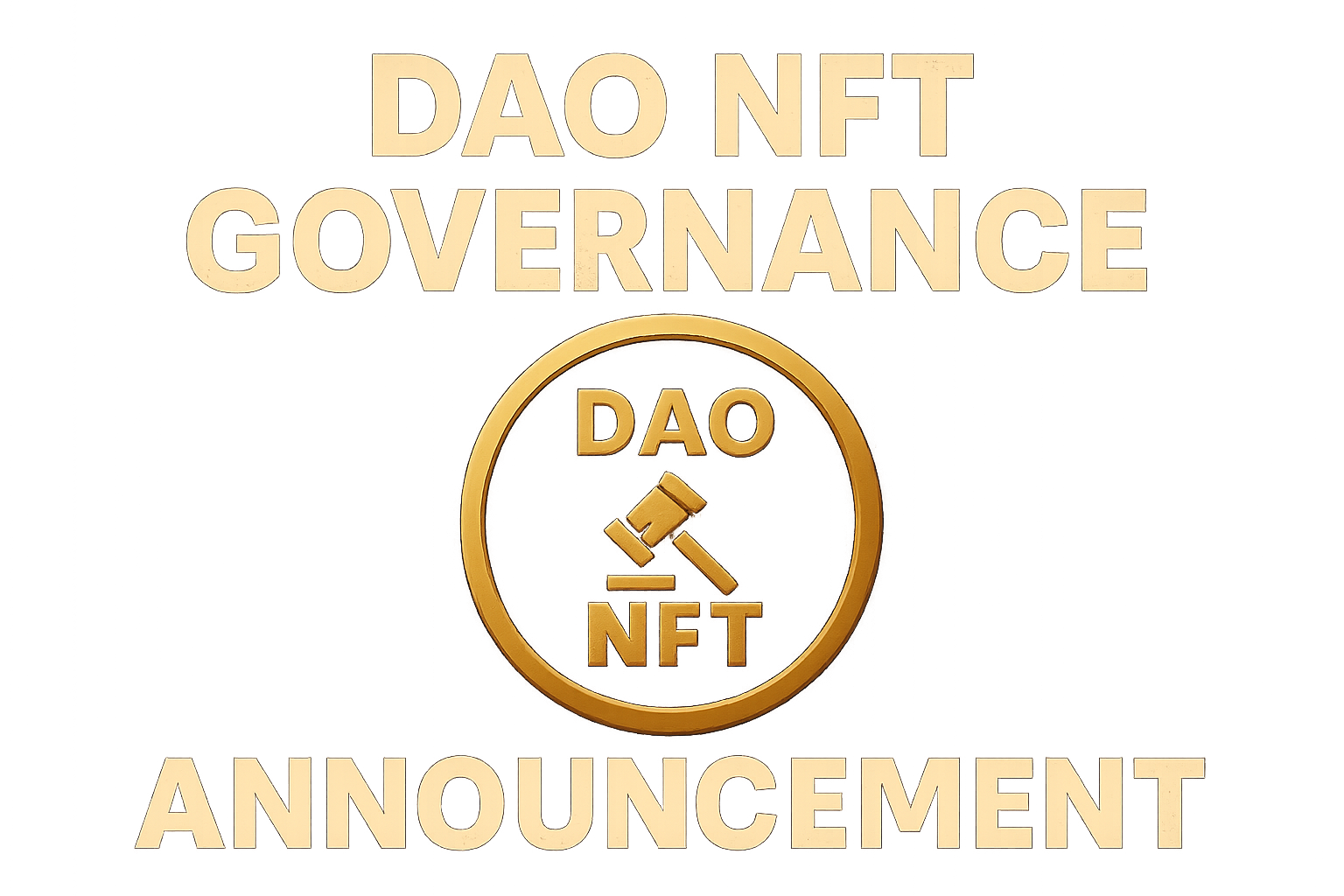DAO NFT badge governance announcement