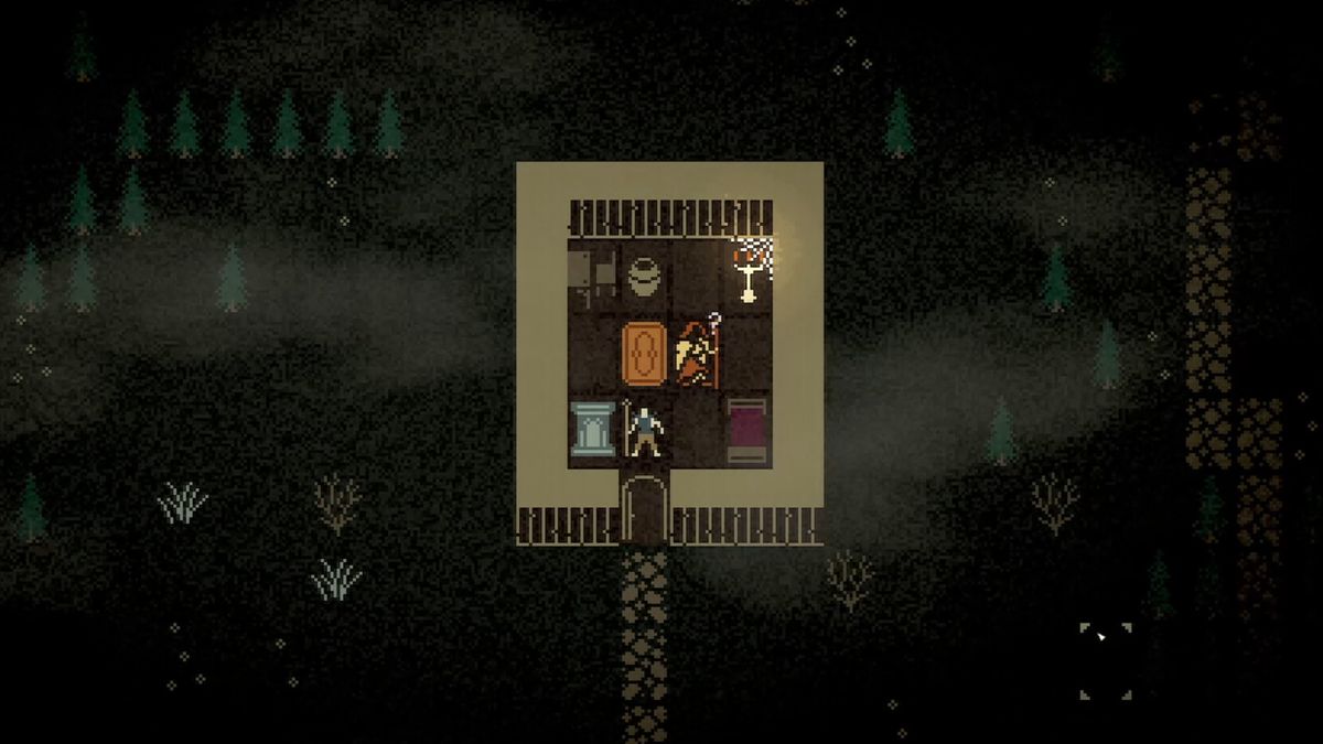 Dungeon Drift roguelike game screenshot