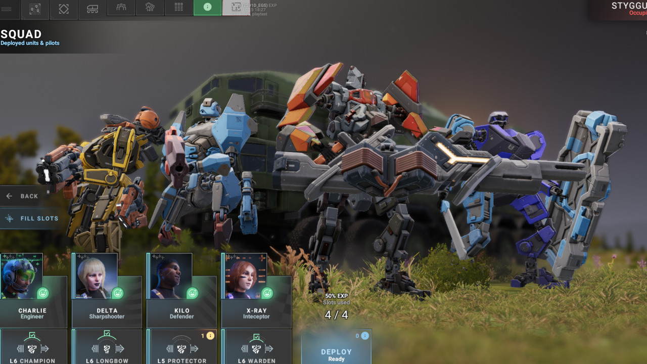 Mecha Merge Mayhem strategy game mechs