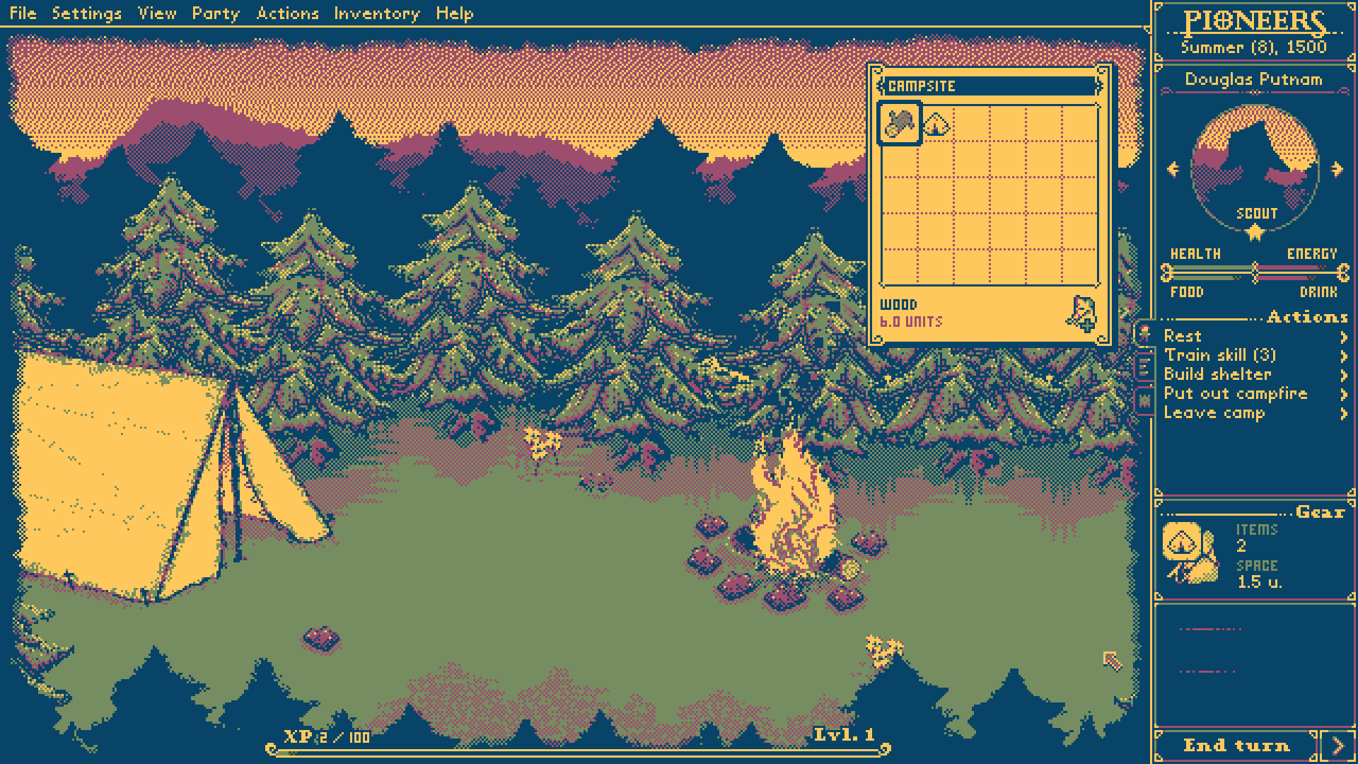 Pixel Pioneers indie game pixel art