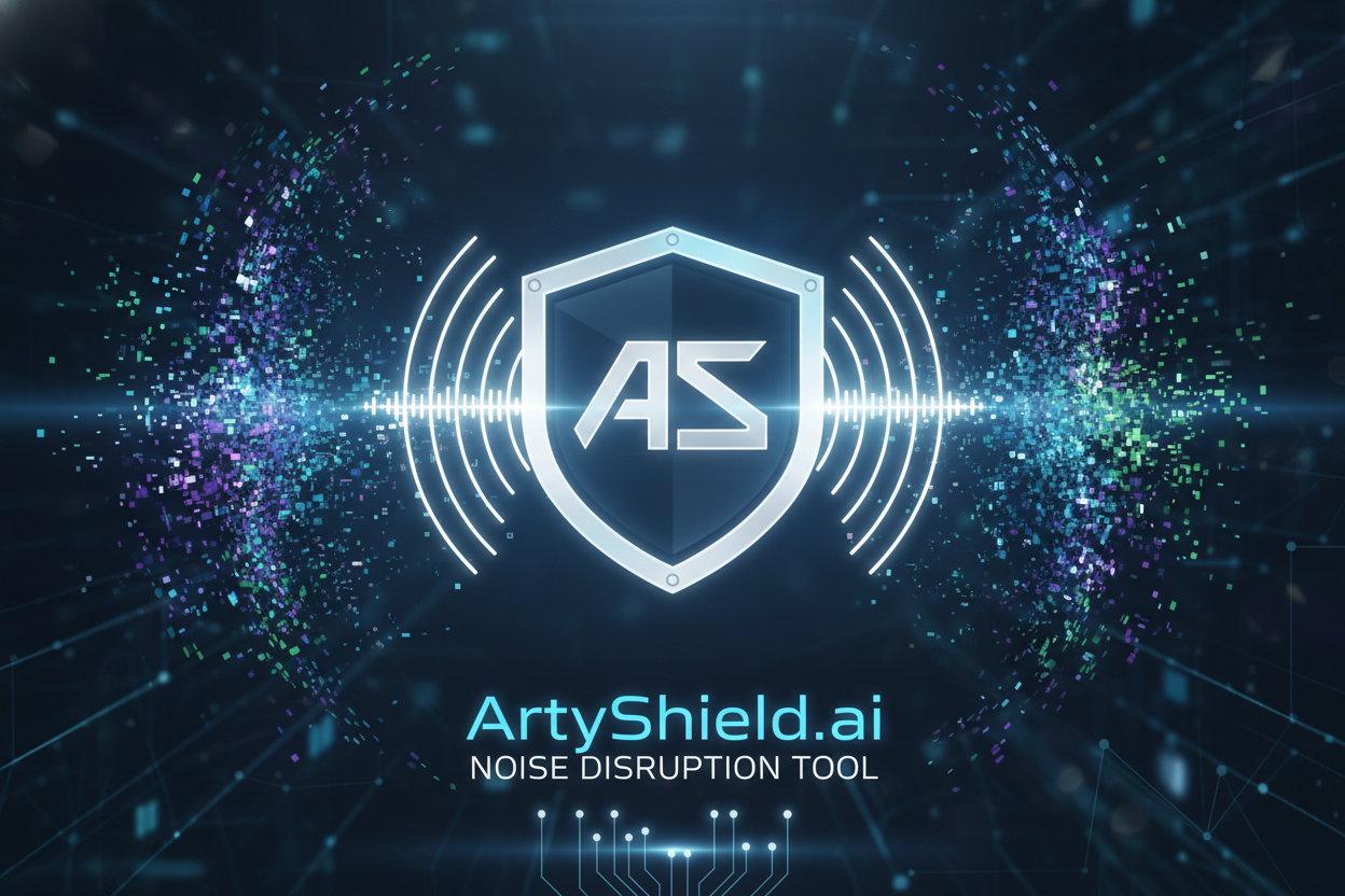 ArtyShield.ai noise disruption tool