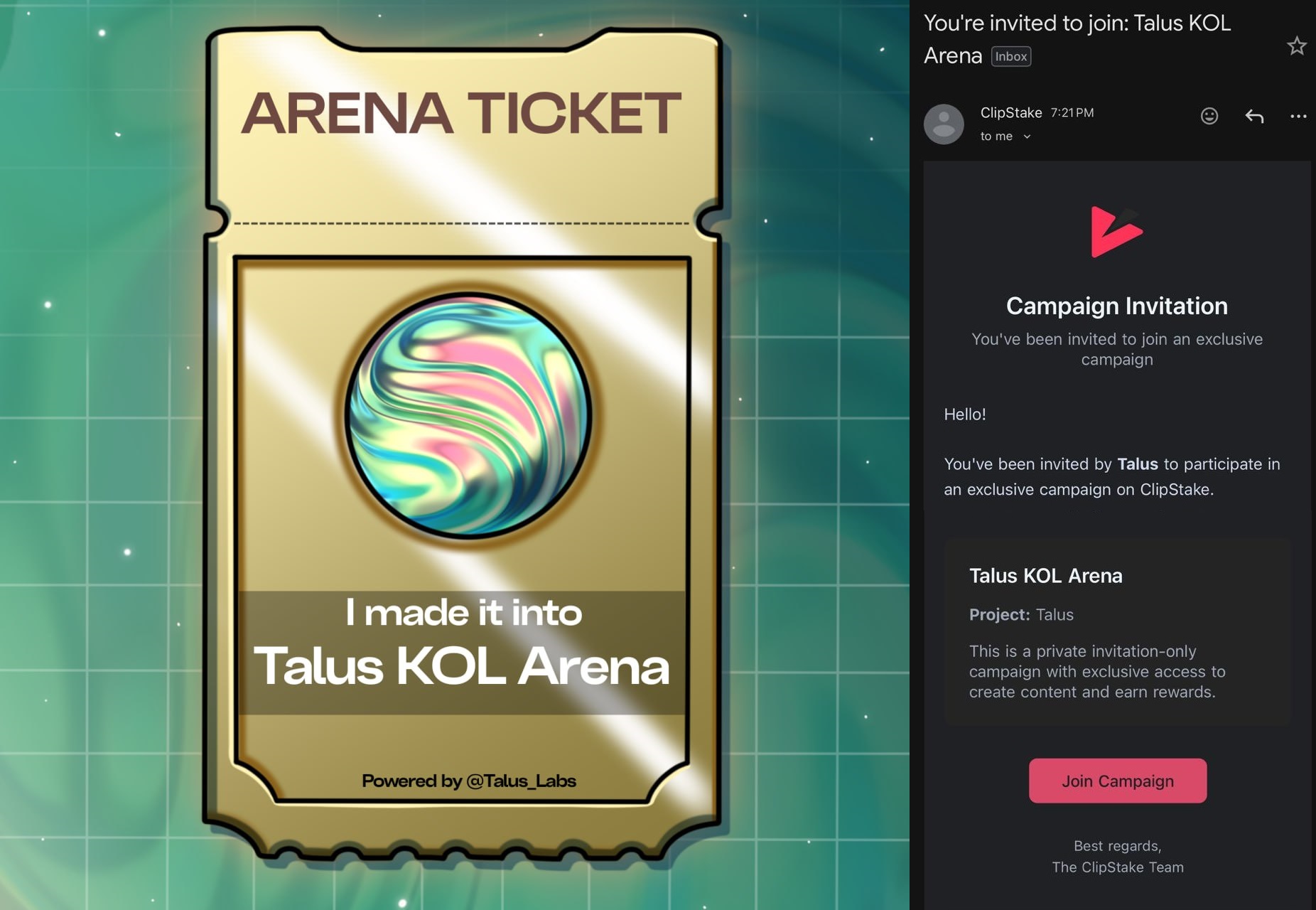 Talus Labs prediction markets interface