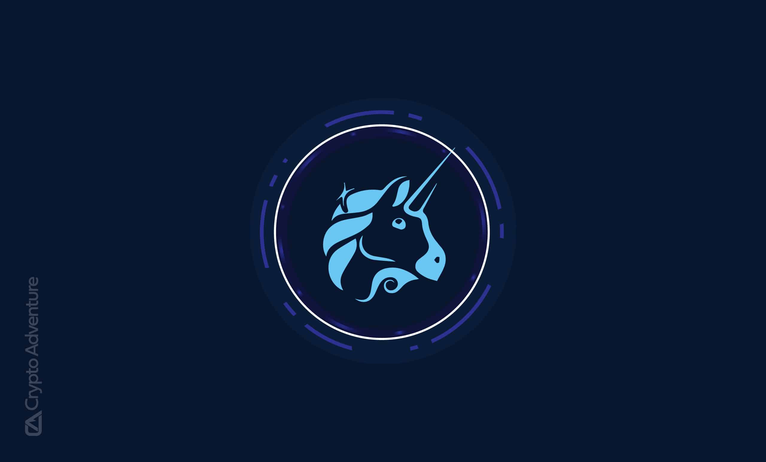 uniswap aave defi dapps logos