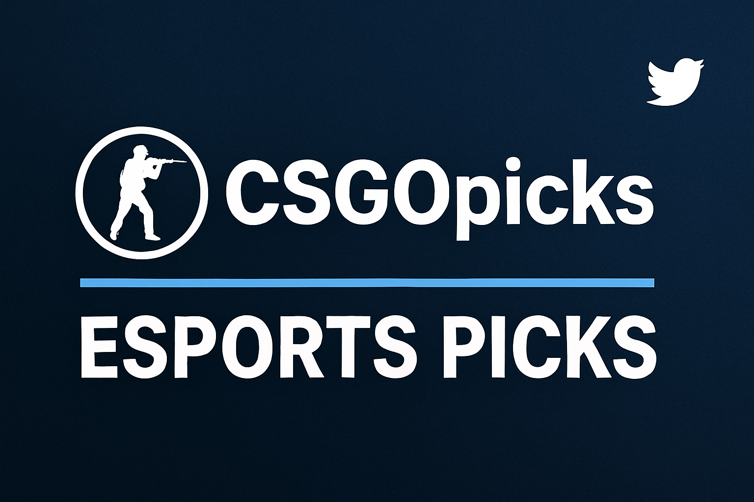 CSGOpicks Twitter esports picks