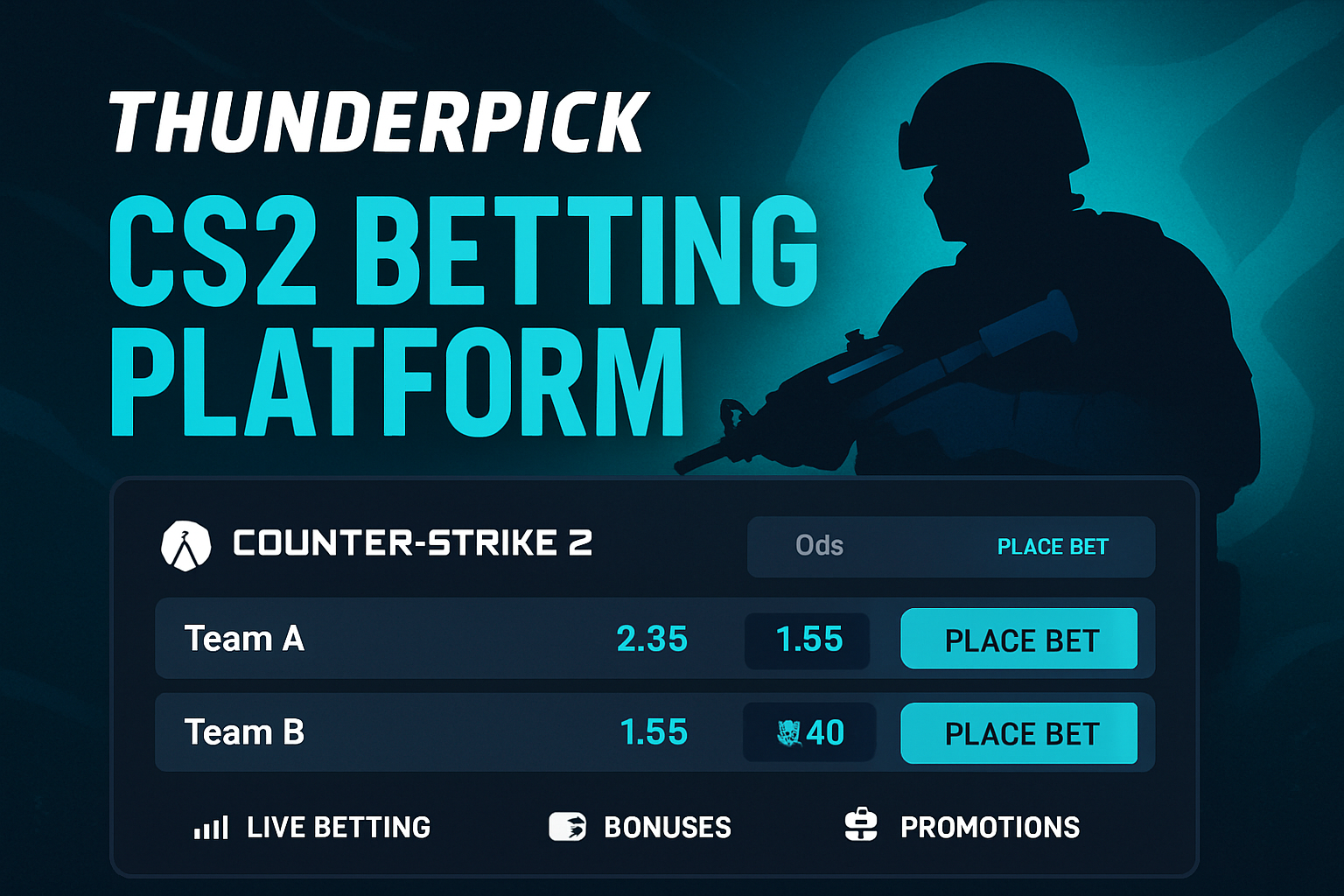 Thunderpick CS2 betting platform