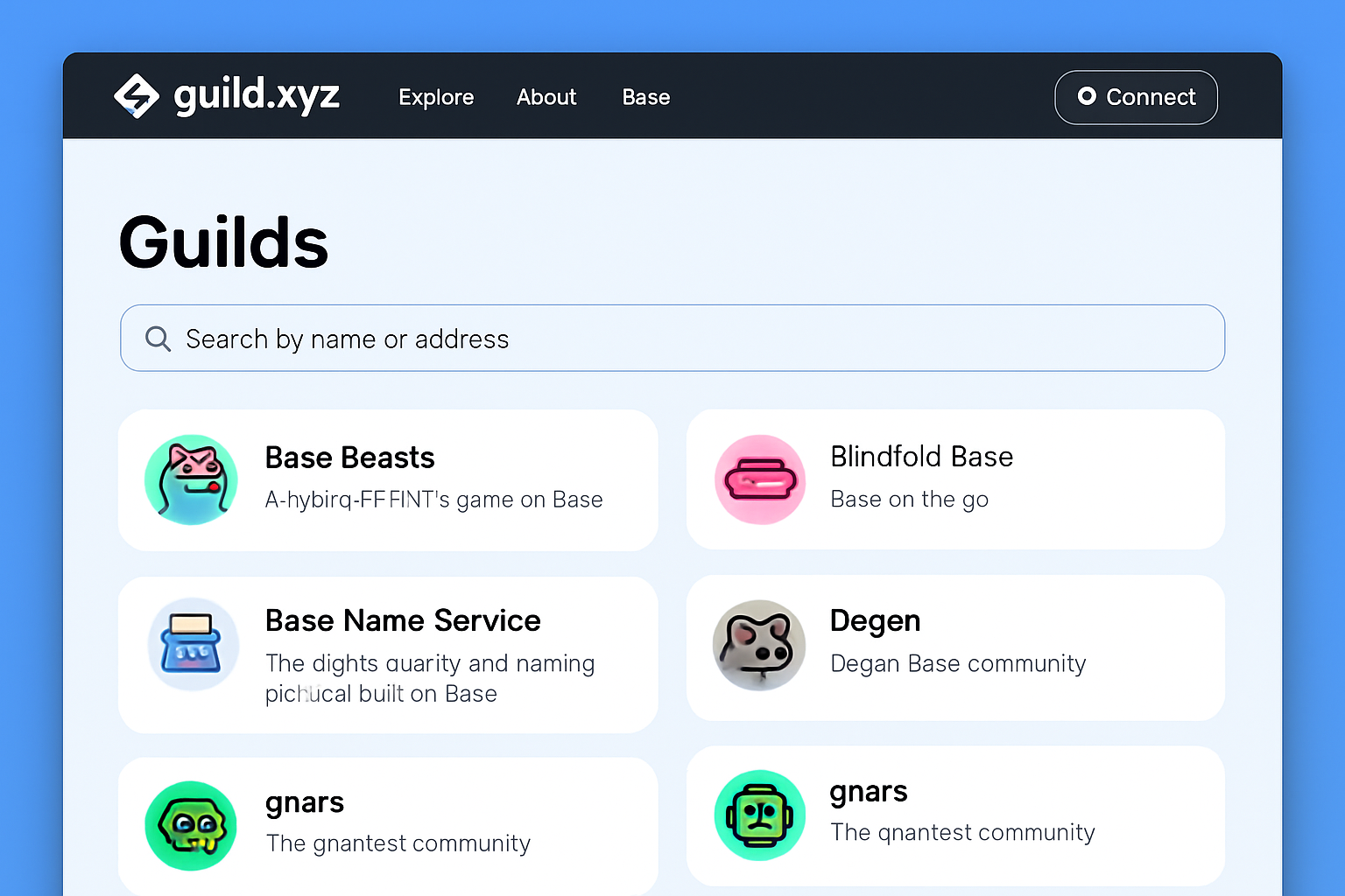 guild.xyz base platform screenshot