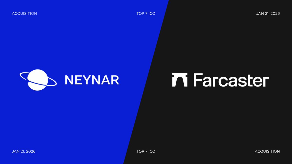 Farcaster Neynar acquisition logo