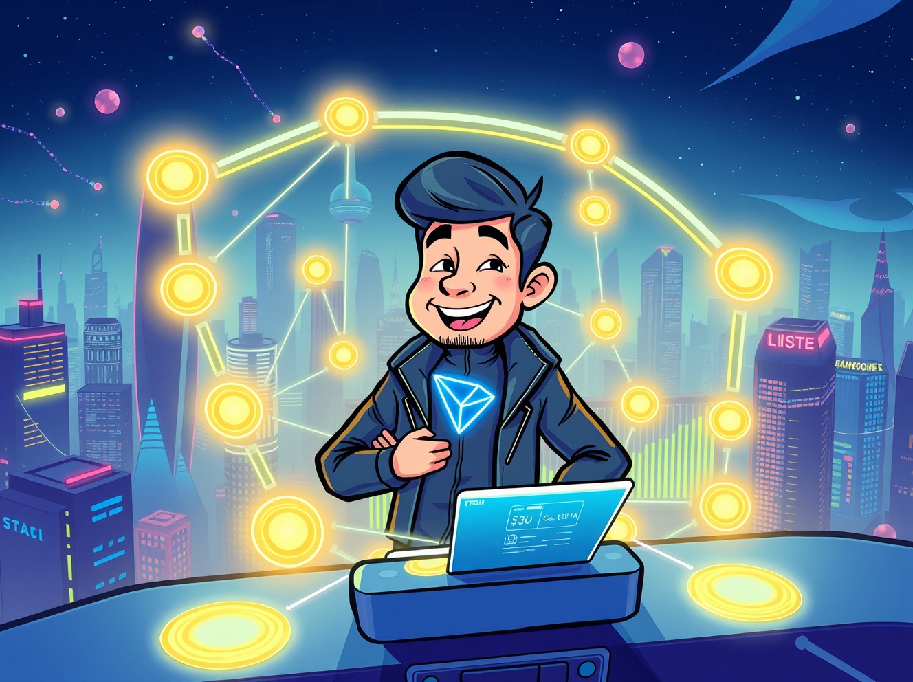 SunPerp Tron perpetual exchange platform