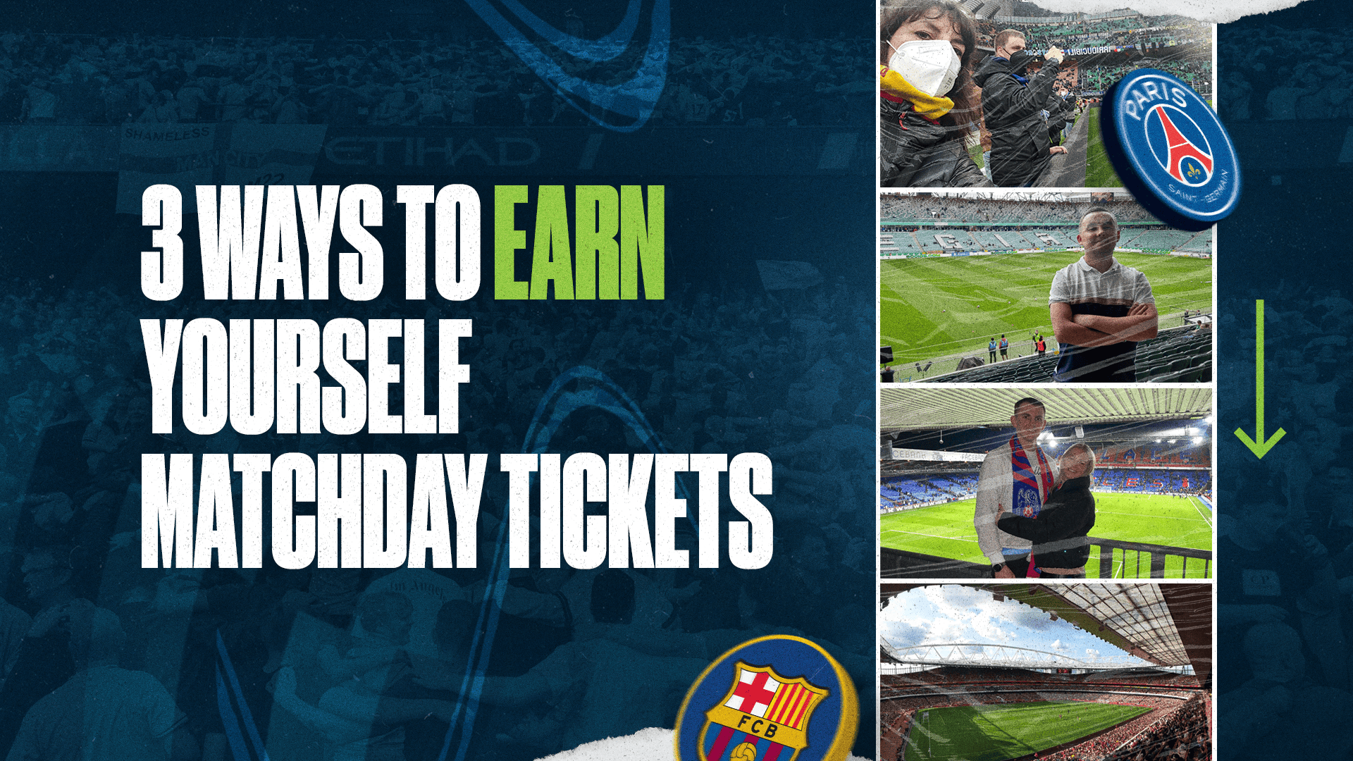 VIP matchday experience with fan token holders