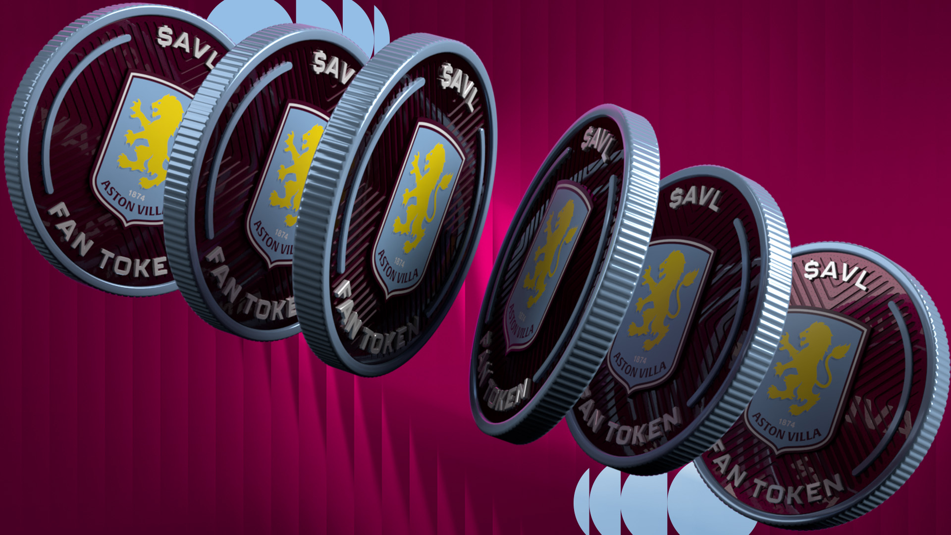 VILLA Aston Villa fan token logo