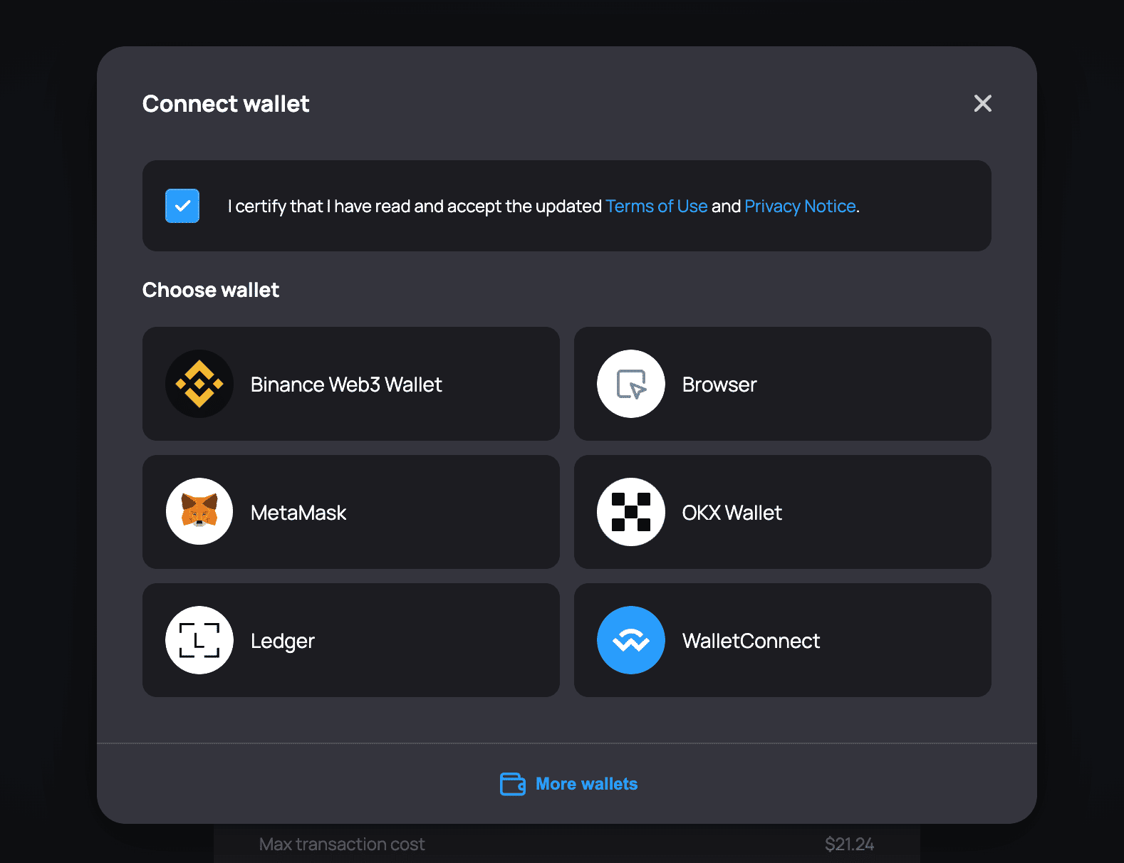 Lido Finance Ethereum staking interface