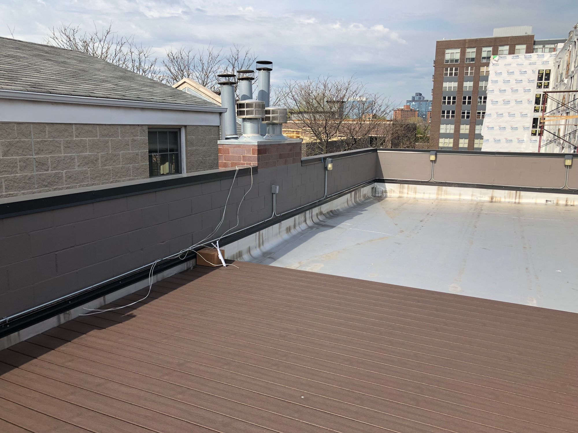 DAWN rooftop mesh network installation urban