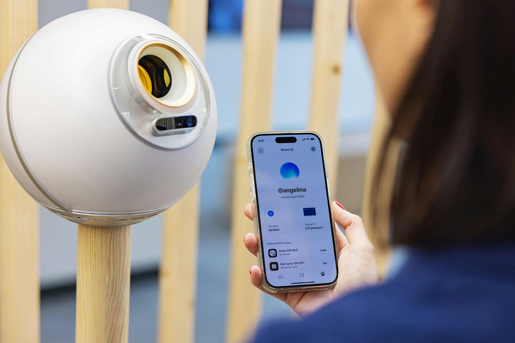 World ID passport age verification