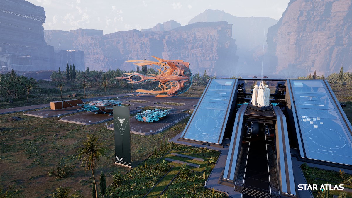 Star Atlas Solana space game screenshot