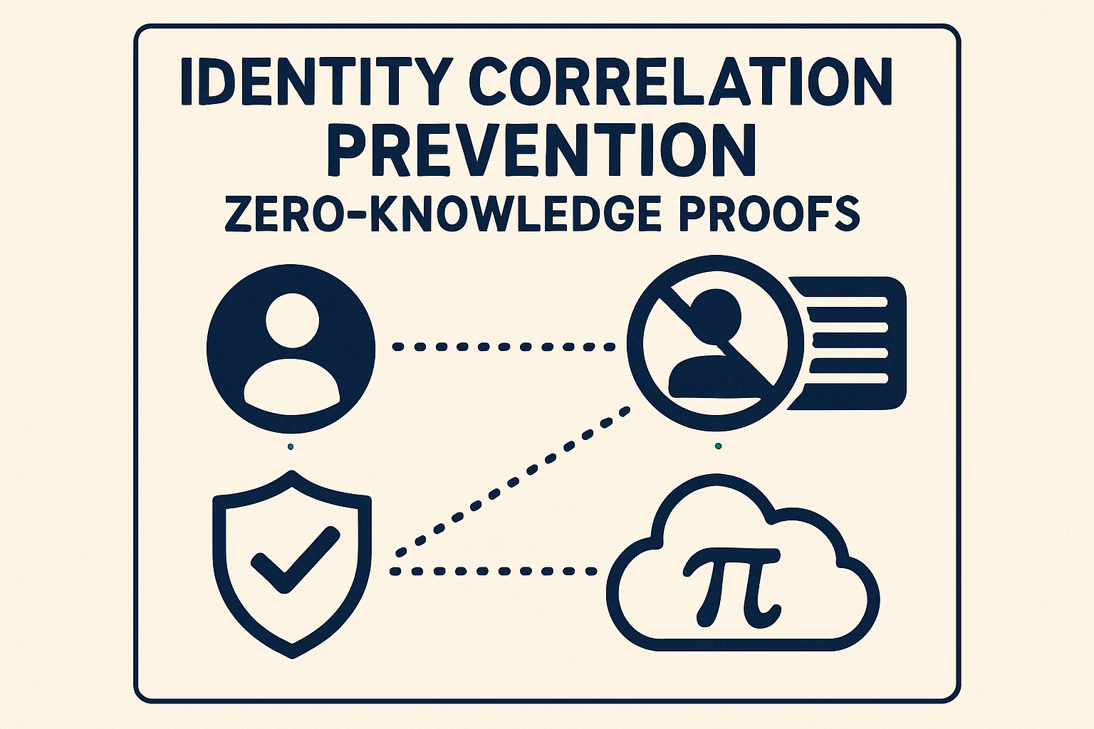 identity correlation prevention zero-knowledge proofs