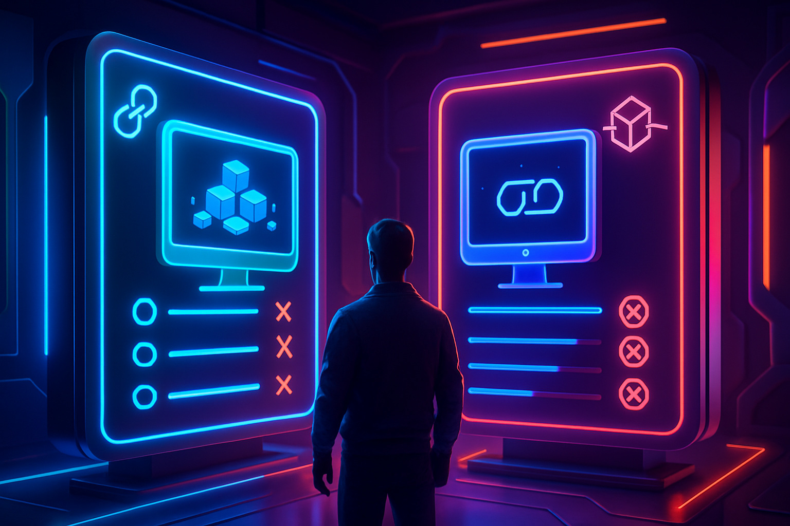 Comparing Fully On-Chain vs. Hybrid Blockchain Games: Pros and Cons for Developers