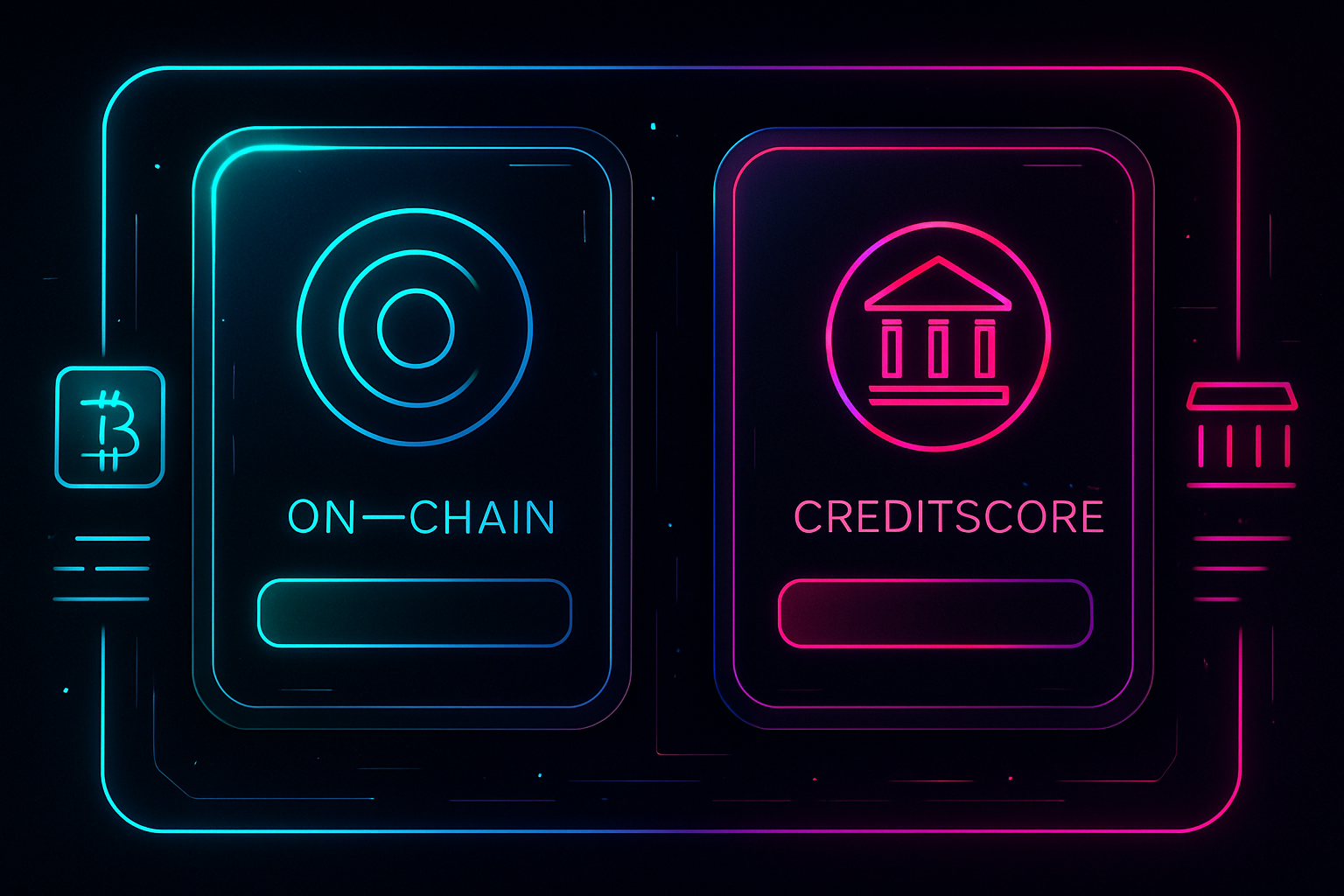 Comparing On-Chain and Traditional Credit Scores for Crypto Lending